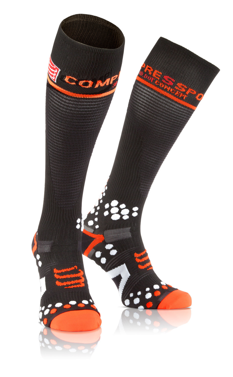 Compressport Full Socks compressiesokken - M