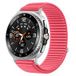 Samsung Galaxy Watch 8 - 40mm / 44mm Nylon Ribbelbandje - Roze