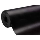 etm Tapis de sol Caoutchouc synthétique Noir 200 x 700 cm