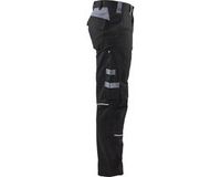 Blåkläder Vlamvertragende werkbroek 1561-1516 - Zwart/Grijs - C64