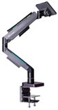 Thermaltake GEA-MSR-SMSBLK-01 flat panel bureau steun 124,5 cm (49") Zwart, Grijs