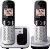 Panasonic KX-TGC212SPS Draadloze Telefoon (2 stuks) Zwart