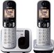 Panasonic KX-TGC212SPS Draadloze Telefoon (2 stuks) Zwart