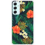 Samsung Bedrukt siliconen hoesje compatibel met Galaxy A34 5G Tropical