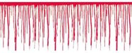 Funny Fashion Espa Nv Funny Fashion Halloween Wanddecoratie druipend bloed - 3x - 610 x 30 cm - Horror - versieringen