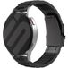 Strap-it Samsung Bracelet luxe à maillons acier Samsung Galaxy Watch 42mm (noir)