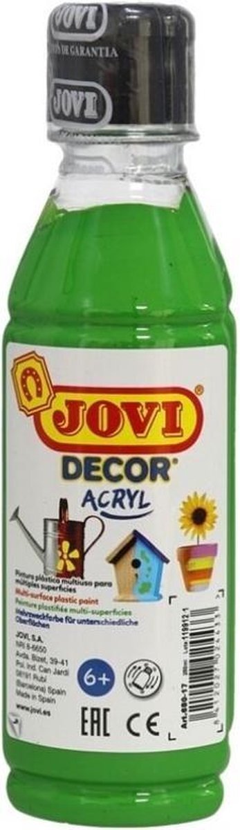 Jovi Acrylverf Decor 250 Ml Junior Acryl Groen