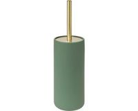 5Five Toiletborstel Savona in houder - kunststeen - ficus groen - 10 x 35 cm