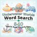 Ocean & Underwater Worlds Puzzle Book for Kids Ages 8-10
