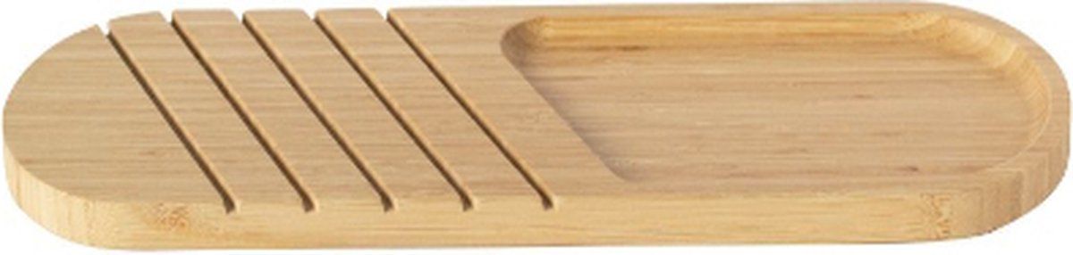Pebbly Broodplank, Bamboe, 50 x 15 cm - Bruin