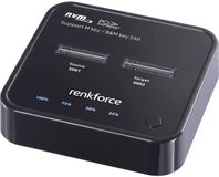 Renkforce RF-TPCD-300 1-voudig Harde schijf-kopieerstation M.2 PCIe NVMe, USB-C