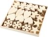 creotime Ornamenten voor Kerst, afm 9-11 cm, triplex, 90 assorti