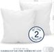 Kussensloop Dreamzie Kussensloop 65x65 Wit Microvezel OEKO TEX
