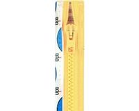 Opti Prym Ritssluiting Kunststof 6mm grof Deelbaar Licht Geel #638 70 cm