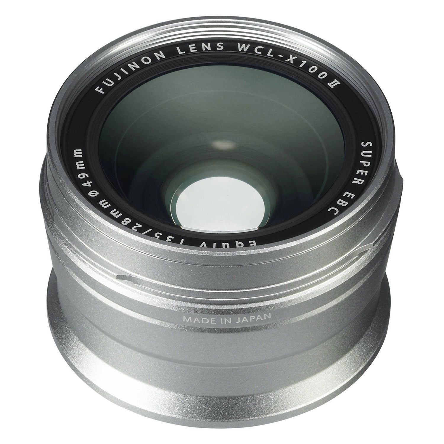 Fujifilm WCL-X100 II Wide Conversie Lens - Zilver