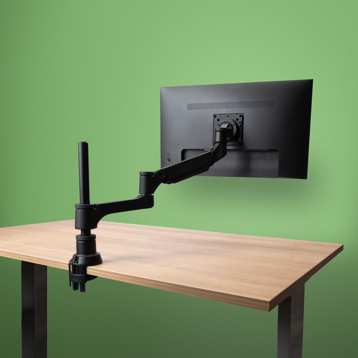 R-Go Tools Caparo 4 Monitorarm - Gasveer - Zwart