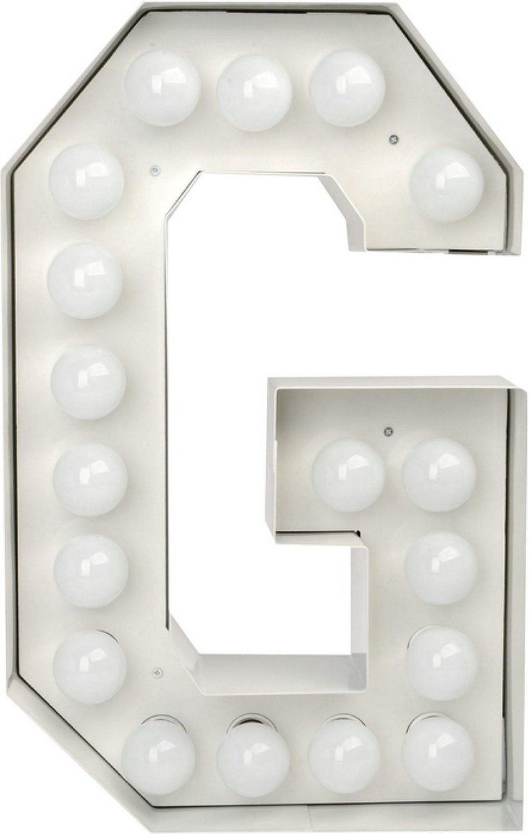 Seletti VEGAZ LED verlichting G - wit - metaal