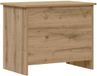 vidaXL Opbergkist Artisanaal eiken 60 x 40 x 50 cm