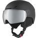 CRIVIT Casque de ski et de snowboard premium avec visière photochromique (L/XL, noir)