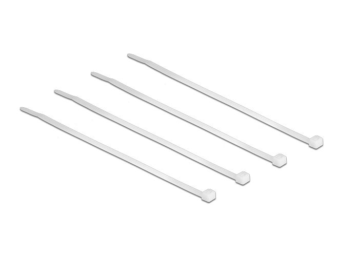 DeLOCK 18606 - Kabelbinders - Transparant - 3.6mm - 100 stuks