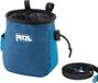 Petzl Saka compacte pofzak met grote verstevigde opening Blauw