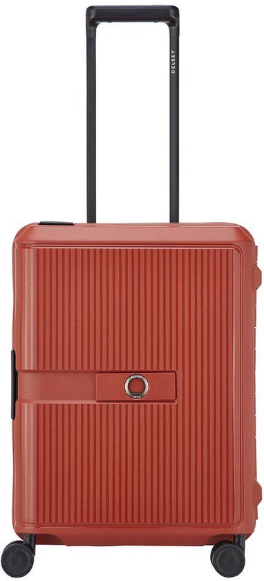 Delsey Vauban Handbagage Spinner 55 cm - 44 liter - 55x40x20 cm - terracotta