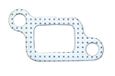 Gasket, Ajusa Gasket, exhaust manifold