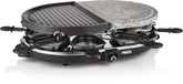 Princess 162710 Raclette Oval Stone & Grill Party - 8 Personen