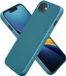 kwmobile telefoonhoesje geschikt voor Apple iPhone 17e / iPhone 16e - Hoesje voor smartphone - Back cover in Metallic carabisch blauw