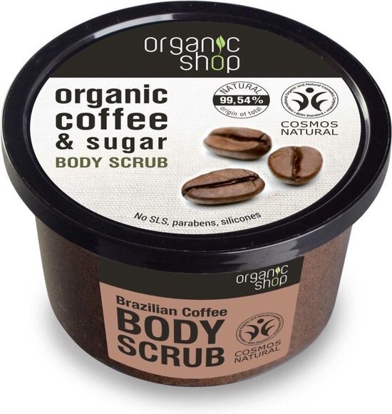 Organic Shop Brazilian Coffee Body Scrub