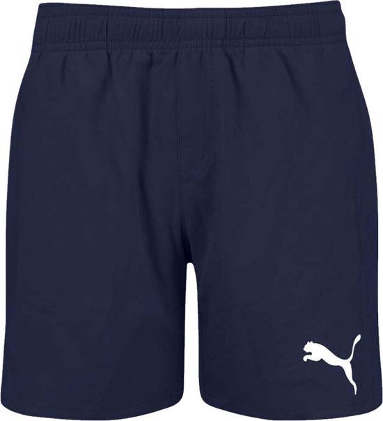 PUMA Jongens Zwembroek - Medium Lengte - Navy - Maat 152