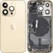 Apple Coque Batterie iPhone 14 Pro, Avec Châssis Central, Pièces Complètes, Or, Échange Premium