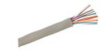 100 m rol gevlochten kabel met hoes 8 x 0,22, halogeenvrij, ideaal voor veilige en efficiënte elektrische installaties.