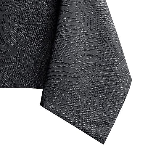 AmeliaHome Tafelkleed Gaia 140x260 cm Antraciet