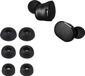 kwmobile 6x cover voor in-ear oortjes geschikt voor JBL Tune 130 NC TWS