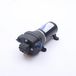 12V pompe à eau électrique - Pompe de surpression - Pompe à membrane auto-amorçante - 17 litres par minute, hauteur de refoulement de 28 mètres - Régulateur de pression automatique - Prise UE, noir