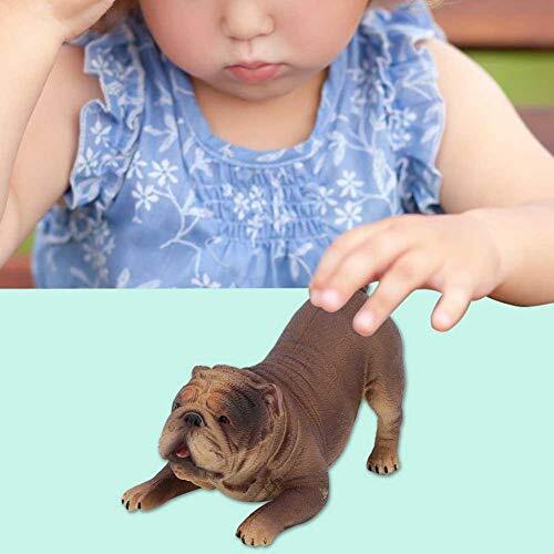 Zhjvihx Bulldog-speelgoed voor kinderen, simulatie Bulldog-speelgoed, educatief hulpmiddel Perfecte geschenken Bulldog-speelgoed voor babykinderen((127-878))