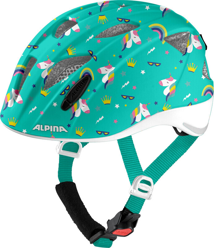 Alpina Ximo Flash Fietshelm Kinderen, unicorn gloss