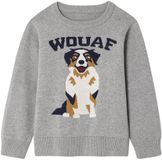 Vertbaudet Trui met ronde hals en hond