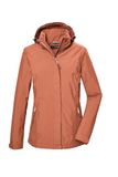 killtec Kos 26 Wmn Jckt dames Functioneel jack/regenjack met afritsbare capuchon