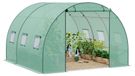Kas Tunnelkas 300 x 300 x 200 cm Winterfolie Met deur Vorstbescherming