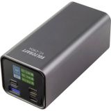 VOLTCRAFT VC-C904 Powerbank 20000 mAh USB PD 3.0 Li-ion Gris (mat) Indicateur d'état
