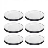 Wilmax - Porseleinen Dinerbord - Wit - 25,5 cm