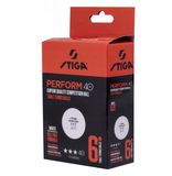 STIGA Perform 3-Ster Tafeltennisballen (6 stuks)
