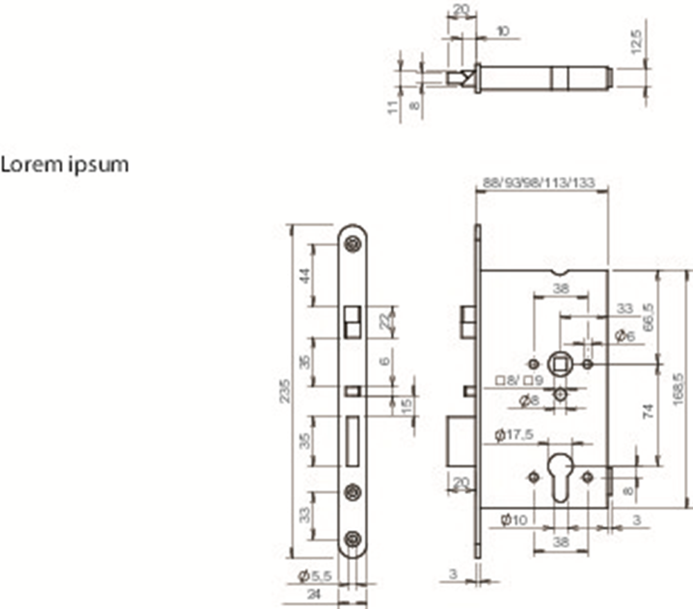 ABLOY EL362 Veiligheidspaniekdeurslot