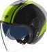 Nolan N20-2 Visor Dolce Vita Jethelm - Zwart/groen - XL