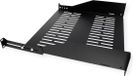 Value 19" Legplank, 485 x 400mm, 2HE, max. 25kg, zwart