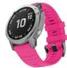 By Qubix - Siliconen bandje - 22mm Quickfit - Roze - Geschikt voor Garmin Tactix 8 - 47mm