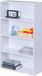 Merkloos Boekenkast - 4 planken - 108 x 60 x 24 cm - wit