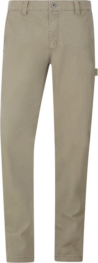 Jan Vanderstorm herren Broek Met Lage Taille - 35 - beige - Plus Size